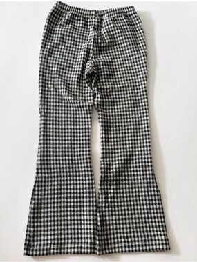 Hanna Andersson Kids Black & White Gingham Pants
